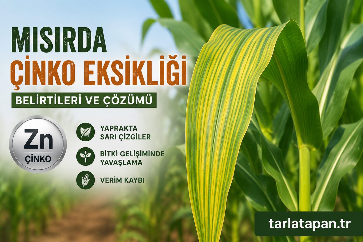 Mısırda Çinko Eksikliği: Belirtileri ve Çözümü