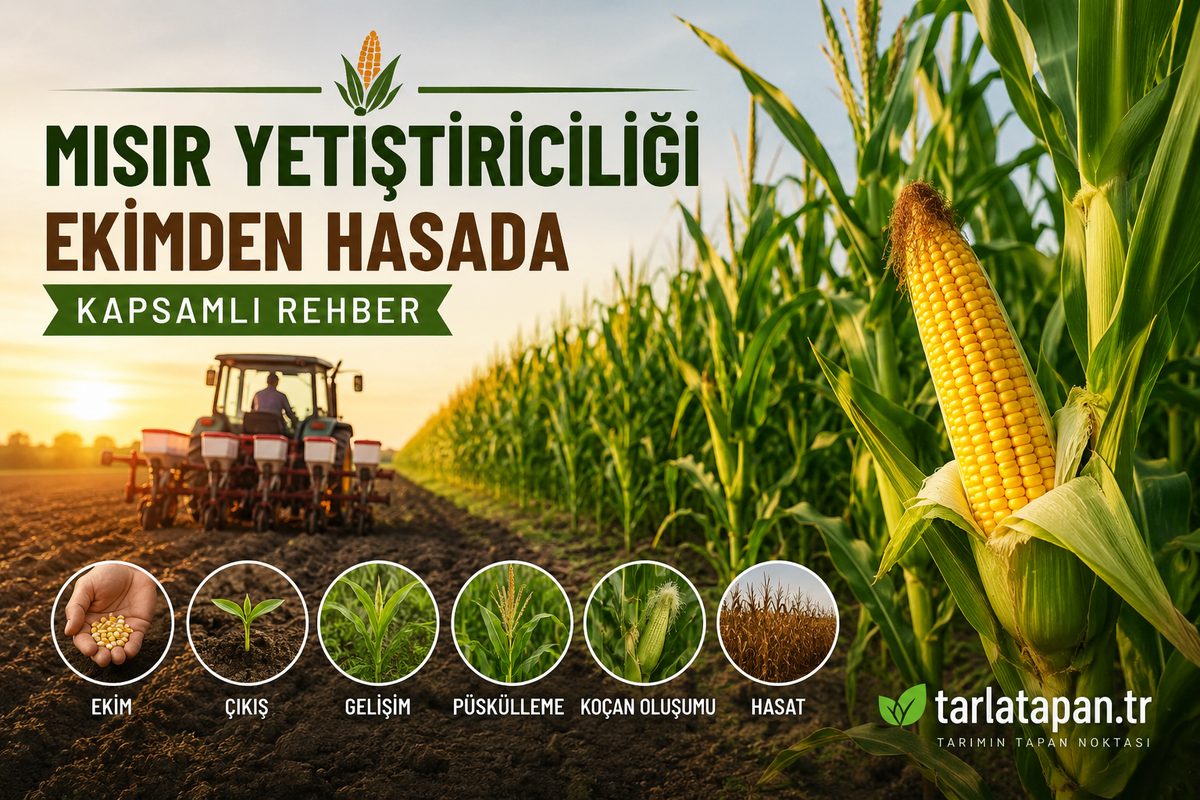 Mısır Yetiştiriciliği: Ekimden Hasada Kapsamlı Rehber
