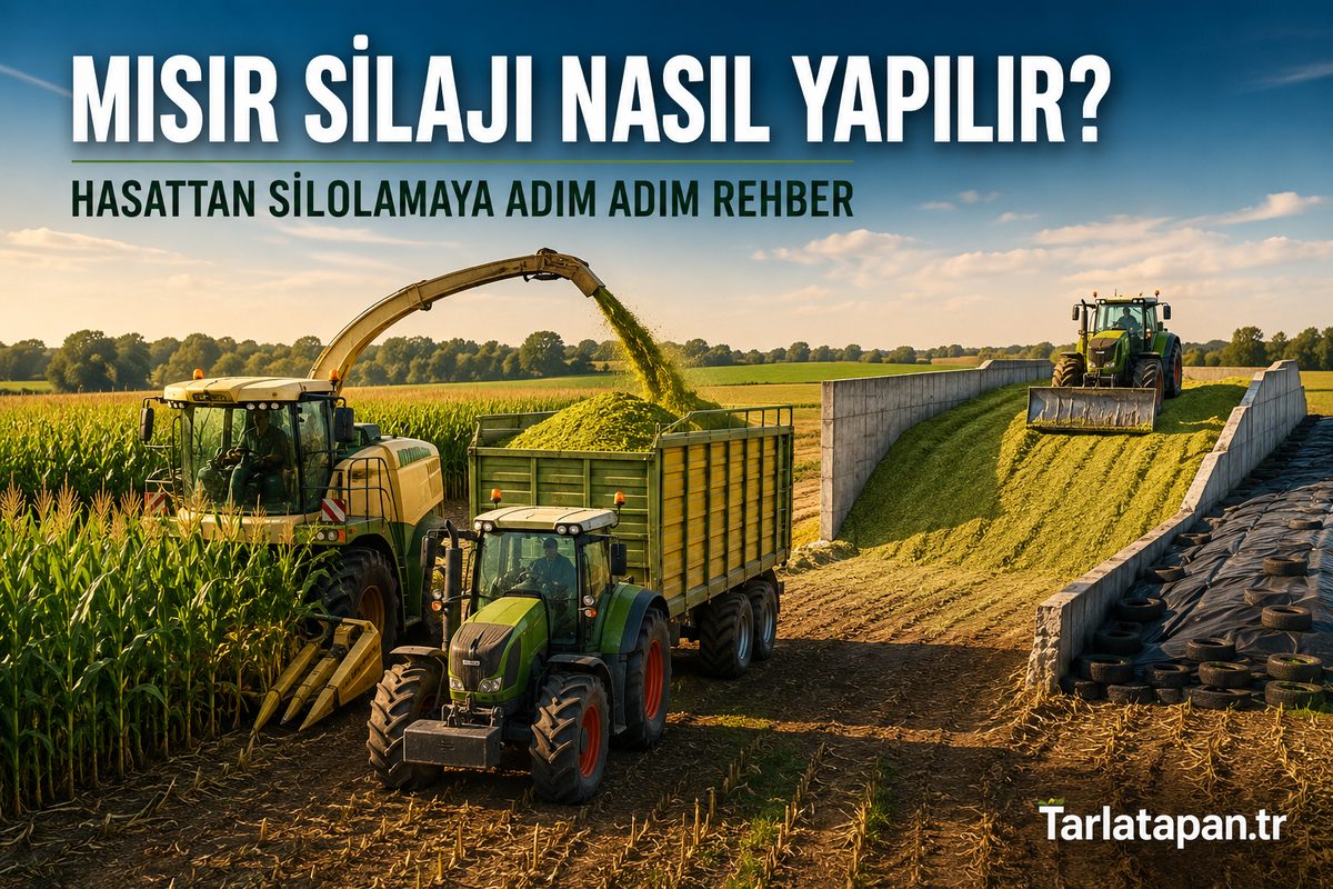 Mısır Silajı Nasıl Yapılır? Hasattan Silolamaya