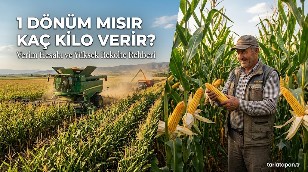 1 Dönüm Mısır Kaç Kilo Verir?