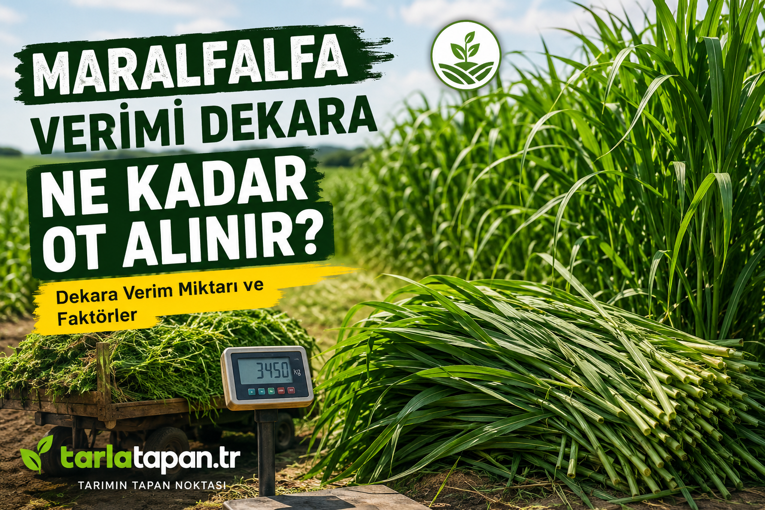 Maralfalfa Verimi: Dekara Ne Kadar Ot Alınır