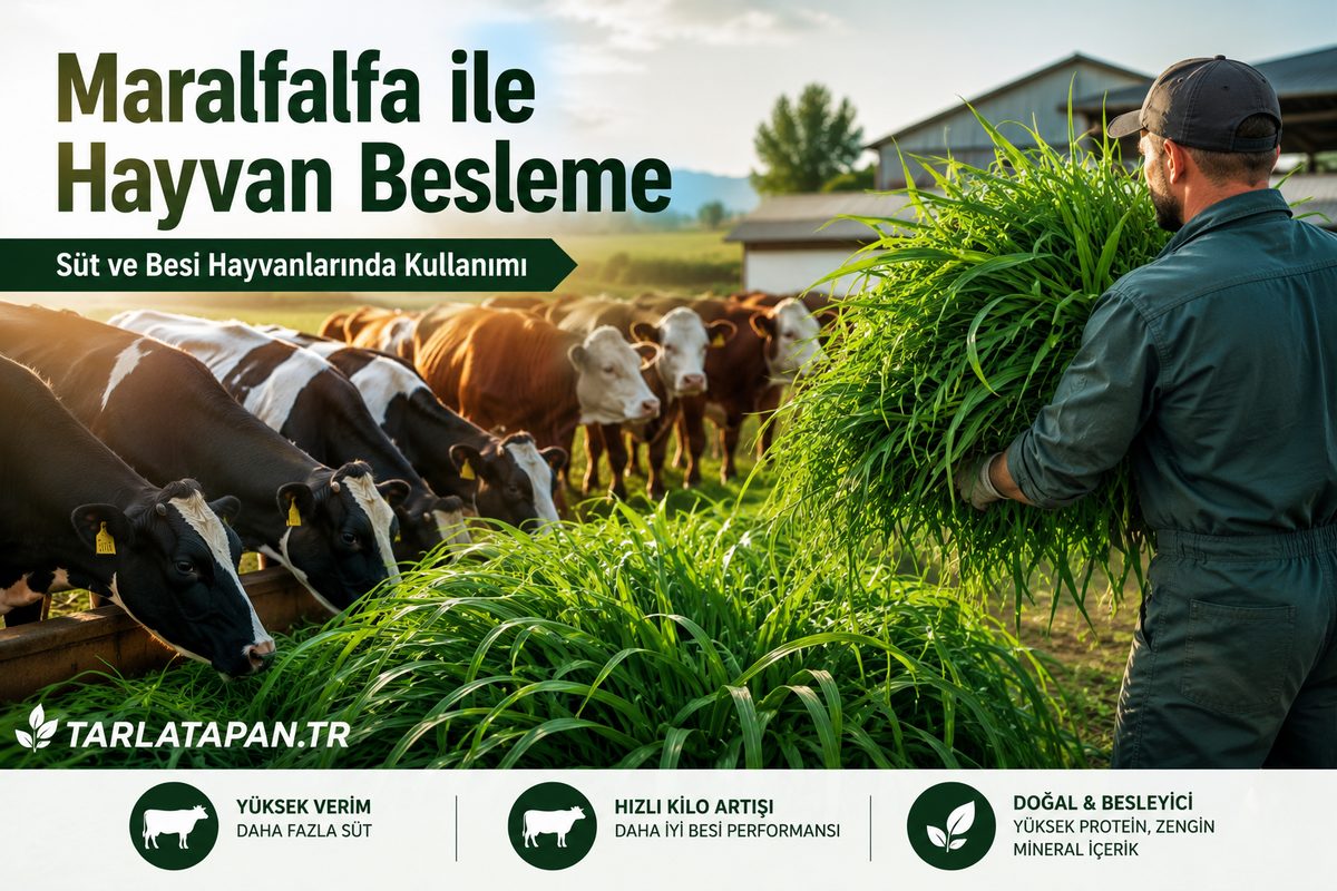 Maralfalfa ile Hayvan Besleme: Süt ve Besi Hayvanlarında Kullanımı