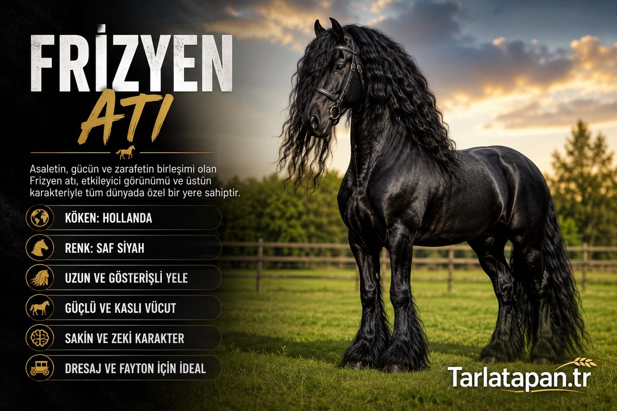 Frizyen Atı (Friesian Horse)