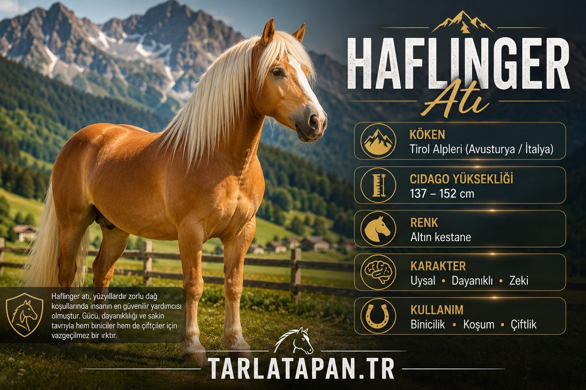 Haflinger Atı Özellikleri
