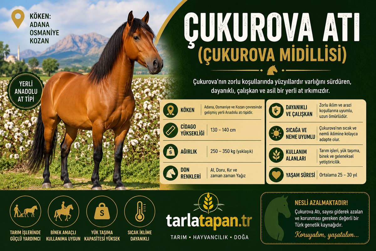 Çukurova Atı (Çukurova Midillisi)