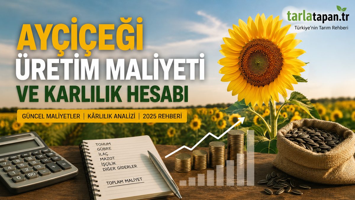 Ayçiçeği Üretim Maliyeti ve Kârlılık Hesabı