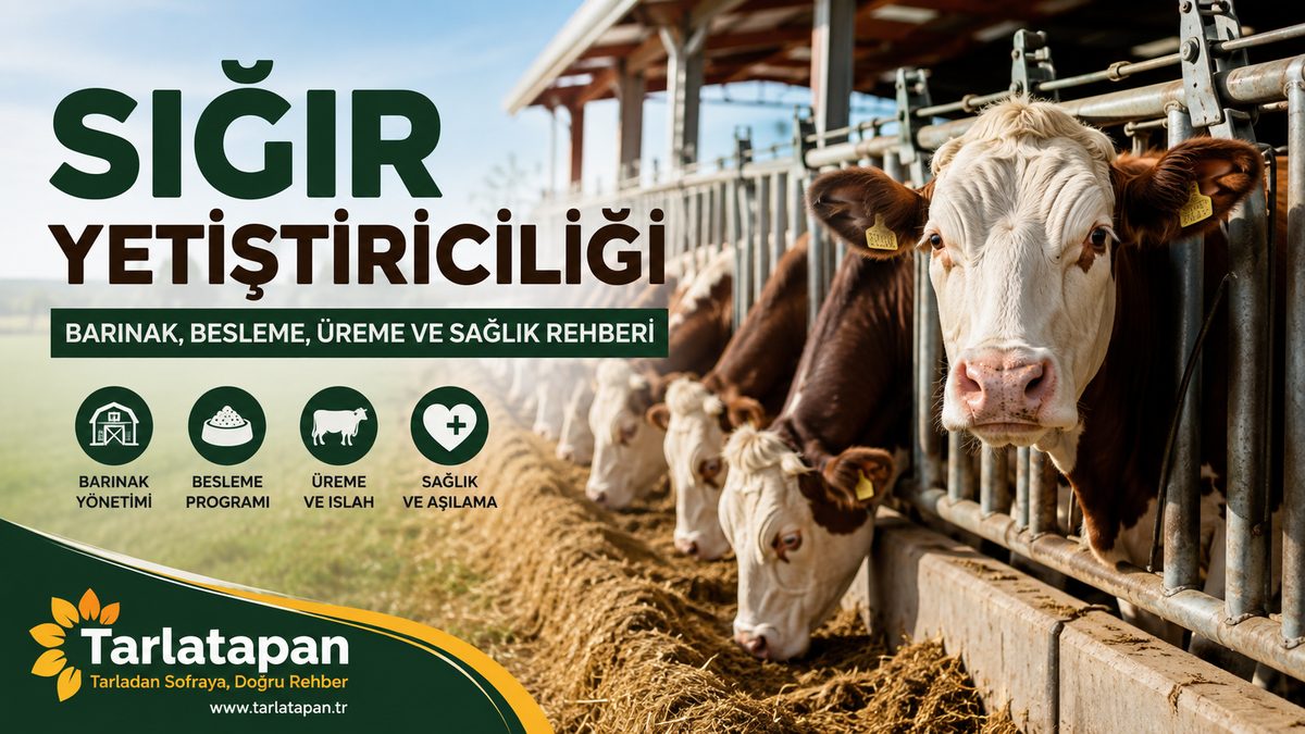 Sığır Yetiştiriciliği: Barınak, Besleme, Üreme ve Sağlık Rehberi