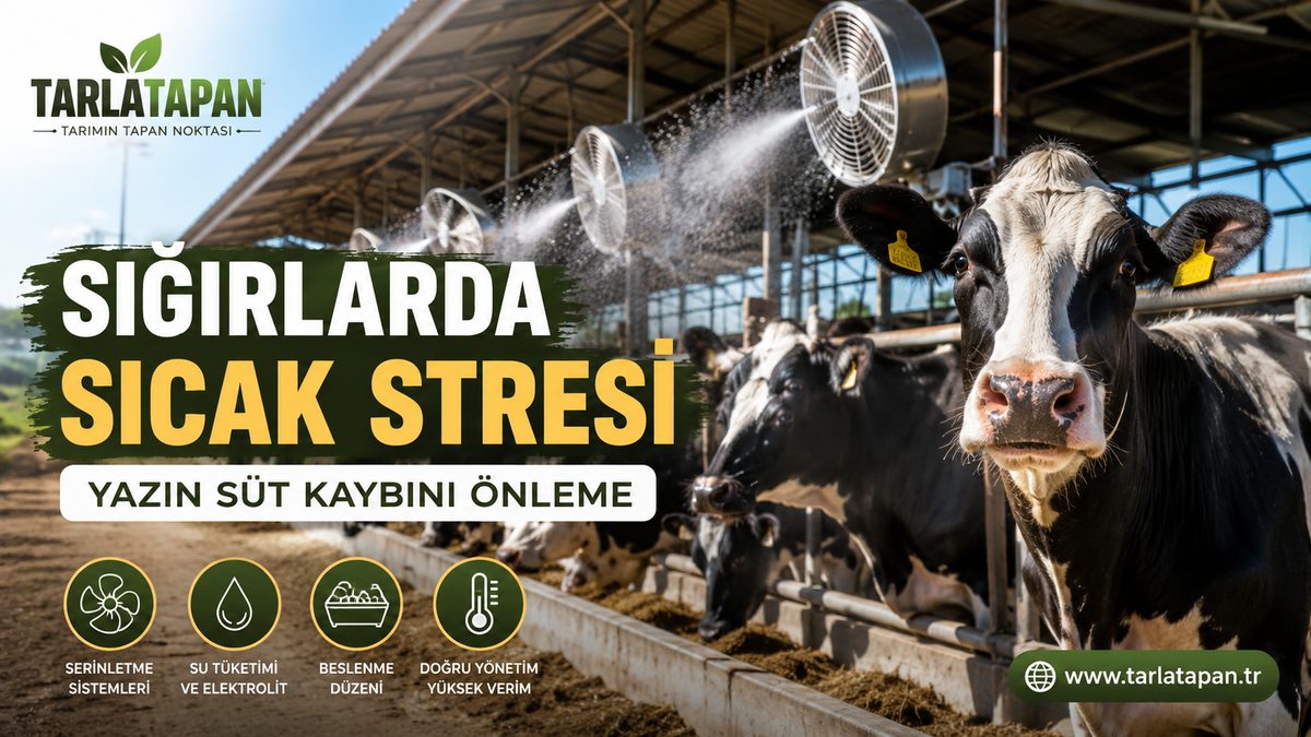 Sığırlarda Sıcak Stresi: Yazın Süt Kaybını Önleme
