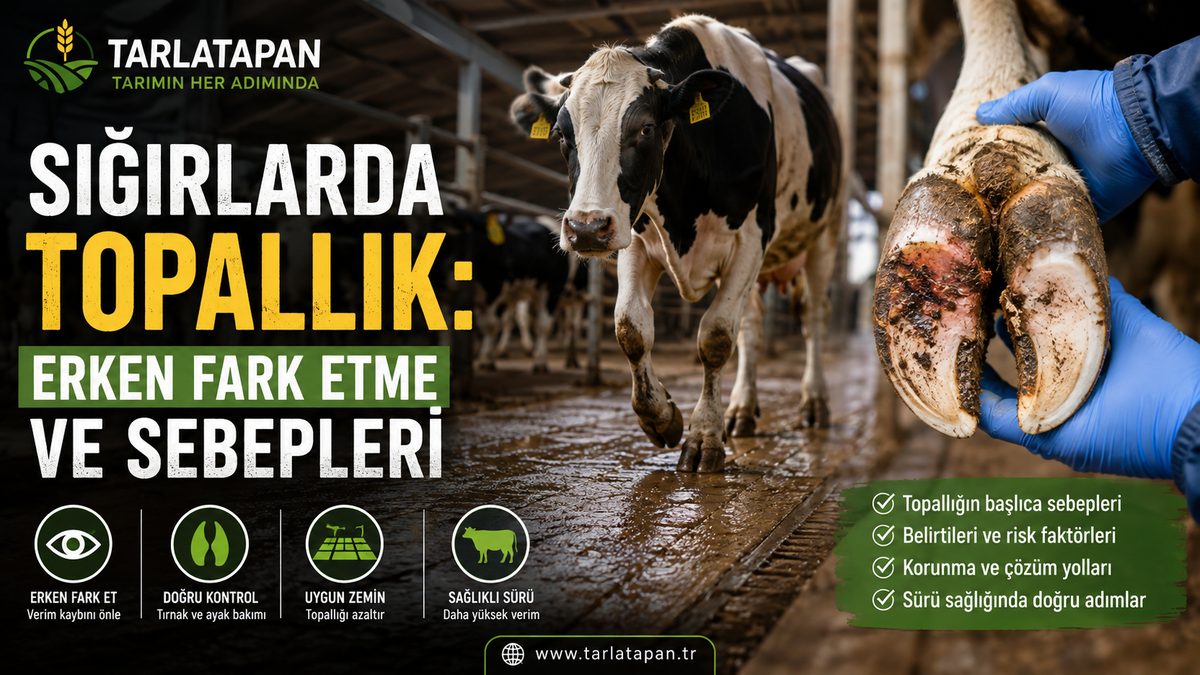 Sığırlarda Topallık: Erken Fark Etme ve Sebepleri