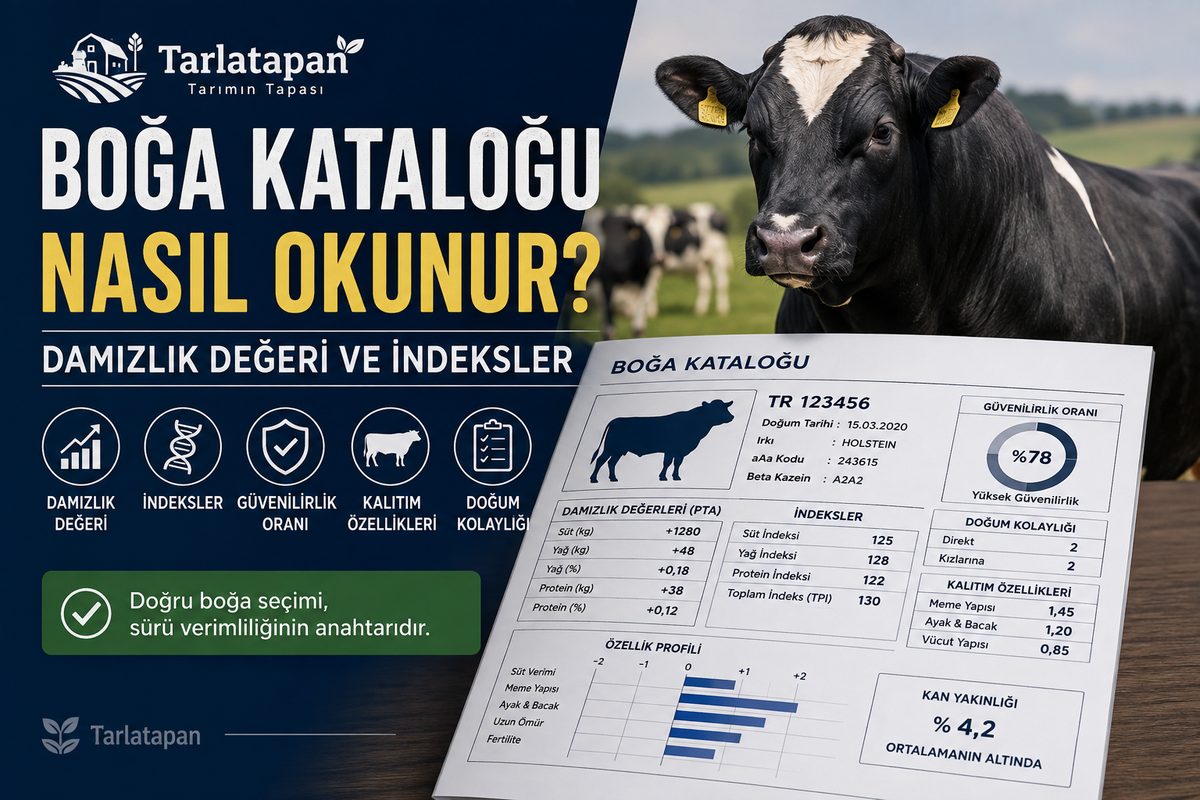 Boğa Kataloğu Nasıl Okunur? Damızlık Değeri ve İndeksler