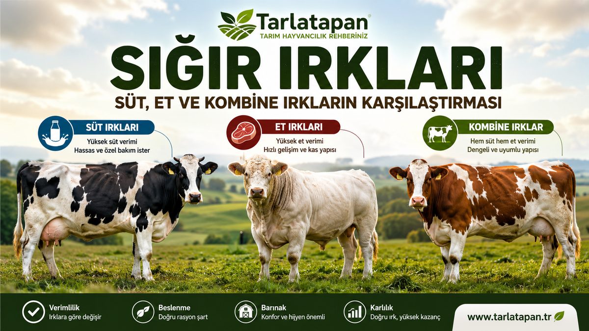 Sığır Irkları: Süt, Et ve Kombine Irkların Karşılaştırması