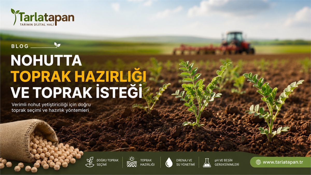 Nohutta Toprak Hazırlığı ve Toprak İsteği