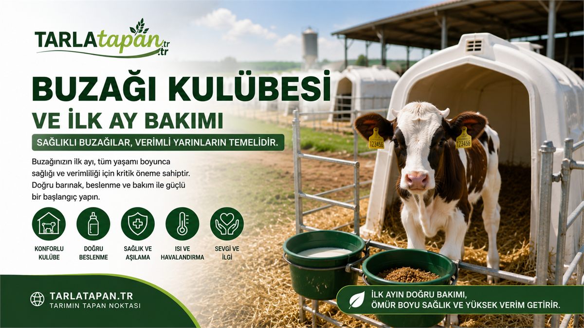 Buzağı Kulübesi ve İlk Ay Bakımı