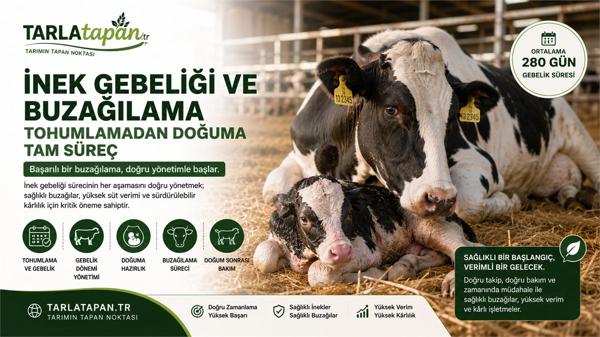 İnek Gebeliği ve Buzağılama: Tohumlamadan Doğuma Tam Süreç