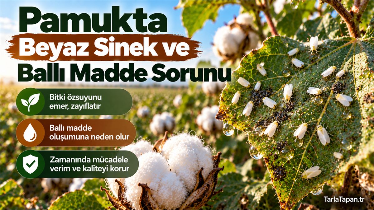 Pamukta Beyaz Sinek ve Ballı Madde Sorunu