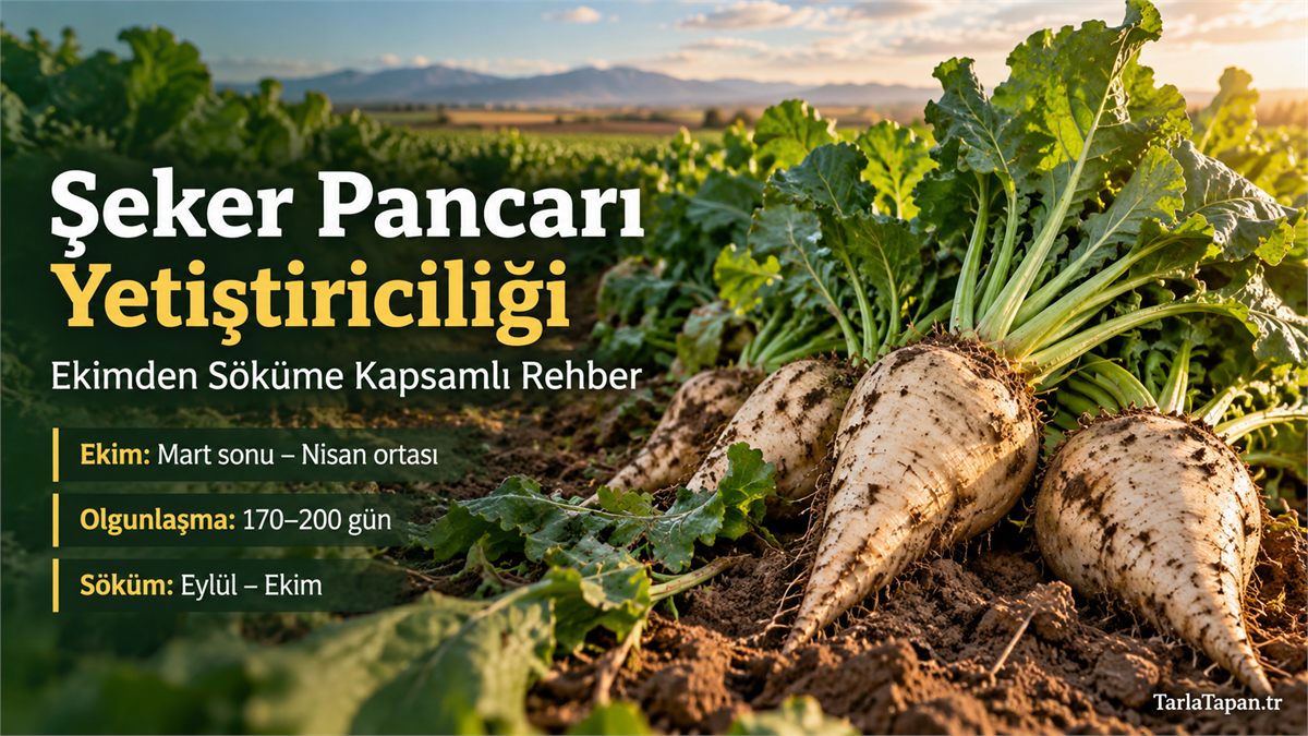 Şeker Pancarı Ekimi ve Yetiştiriciliği: Ekimden Söküme Rehber