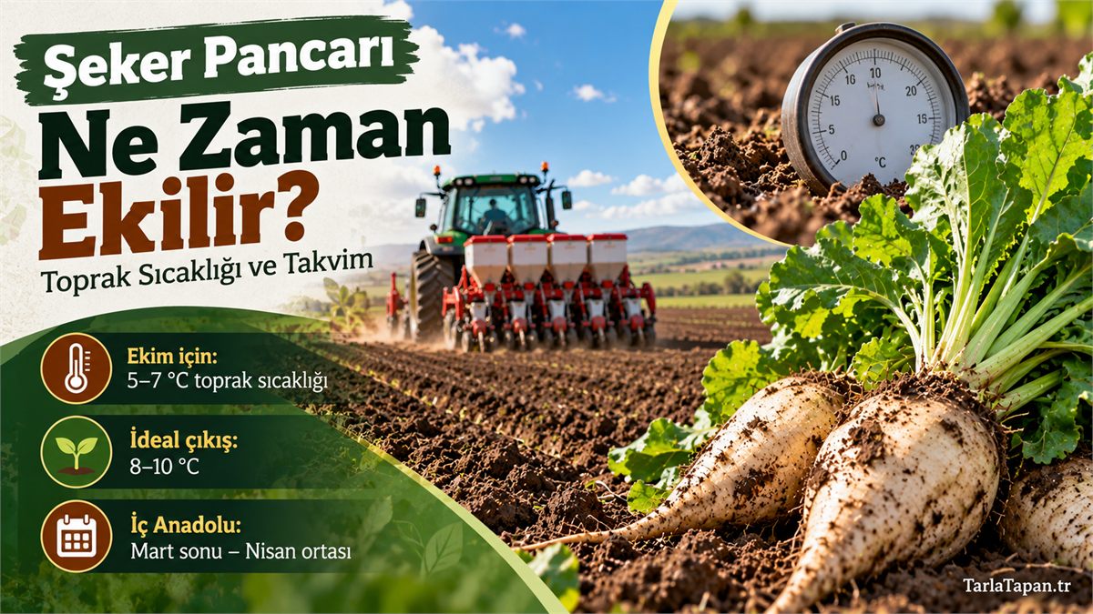 Şeker Pancarı Ne Zaman Ekilir? Toprak Sıcaklığı ve Takvim