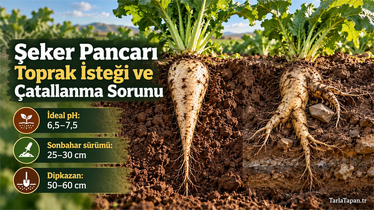 Şeker Pancarı Toprak İsteği ve Çatallanma Sorunu