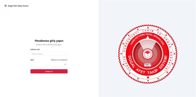 Doğal Afet Takip Sistemi (DATS) Yazılımı Yayına Başladı