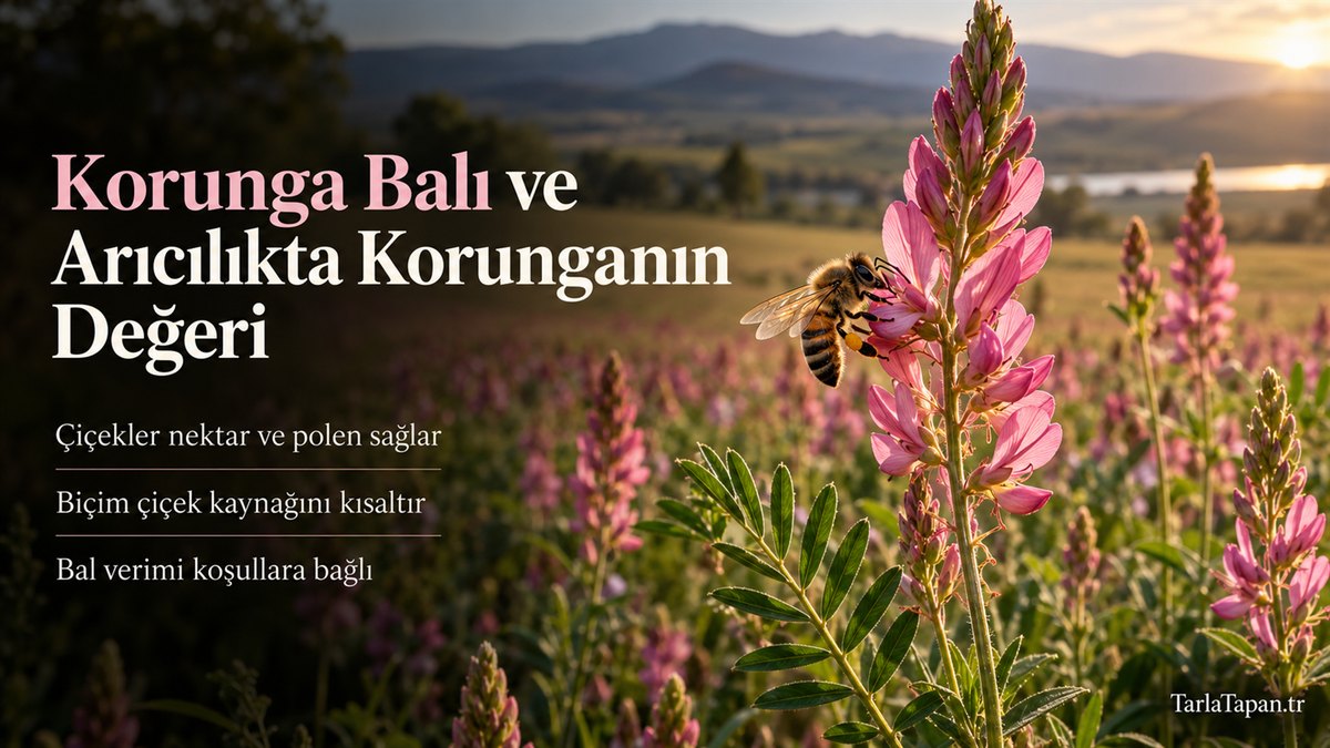 Korunga Balı ve Arıcılıkta Korunganın Değeri