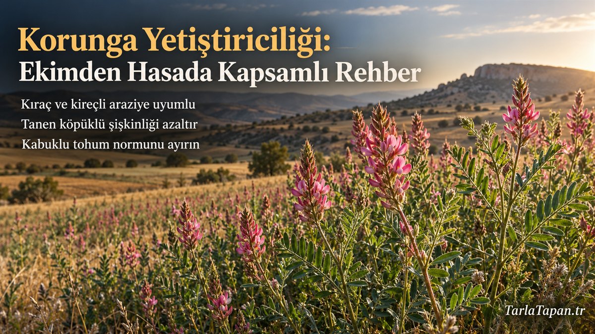 Korunga Yetiştiriciliği: Ekimden Hasada Kapsamlı Rehber