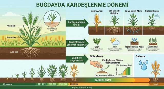 Buğdayda Kardeşlenme Dönemi