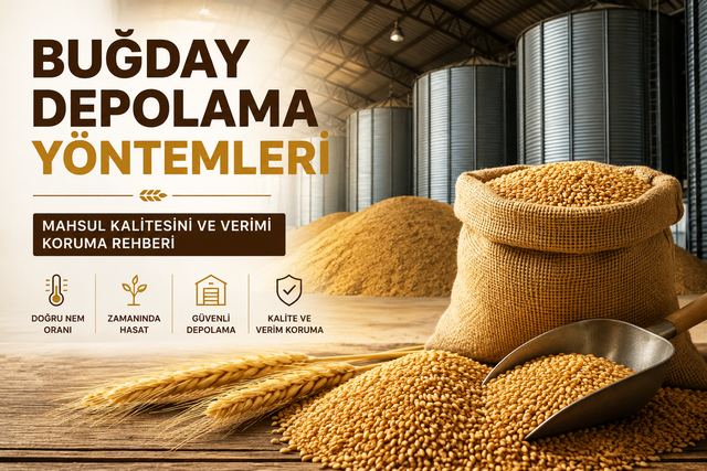 Buğday Depolama Yöntemleri: Kaliteli ve Güvenli Ürün Saklama Rehberi