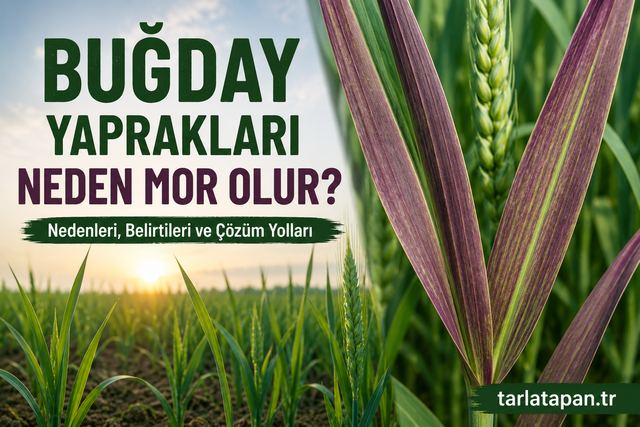 Buğday Yaprakları Neden Mor Olur?