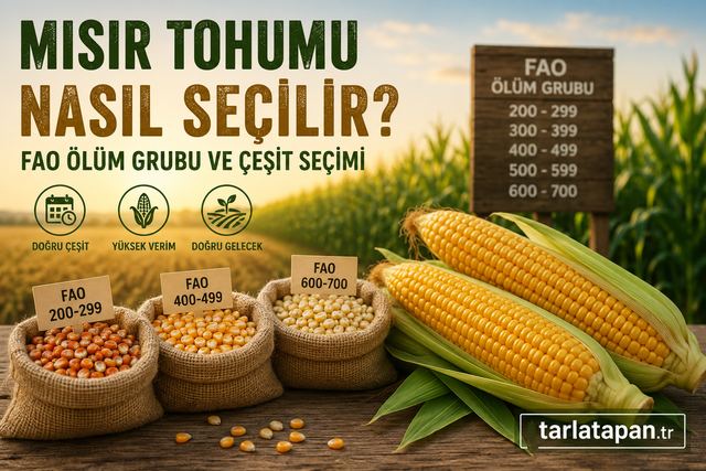 Mısır Tohumu Nasıl Seçilir? FAO Olum Grubu ve Çeşit Seçimi