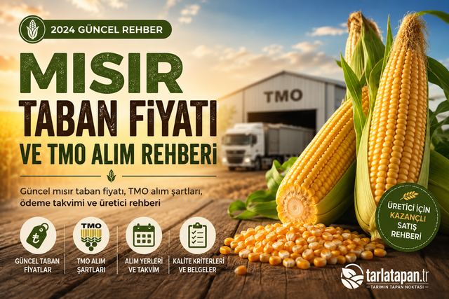 Mısır Taban Fiyatı ve TMO Alım Rehberi