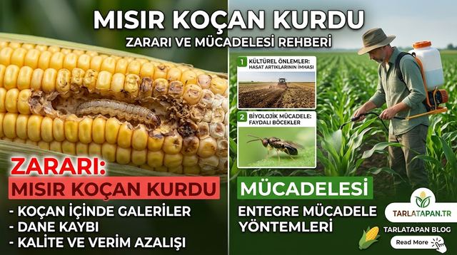 Mısır Koçan Kurdu Zararı ve Mücadelesi