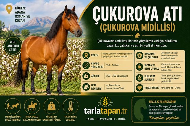 Çukurova Atı (Çukurova Midillisi)