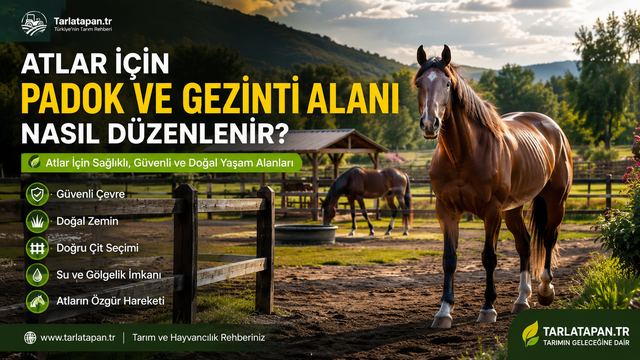 Atlar İçin Padok ve Gezinti Alanı Nasıl Düzenlenir?