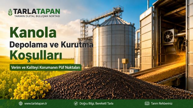 Kanola Depolama ve Kurutma Koşulları