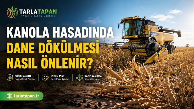 Kanola Hasadında Dane Dökülmesi Nasıl Önlenir?