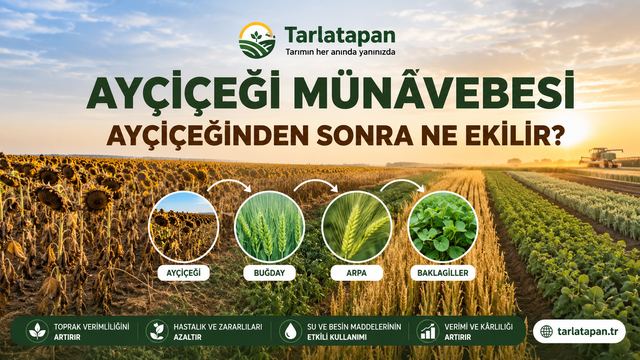 Ayçiçeği Münavebesi: Ayçiçeğinden Sonra Ne Ekilir?