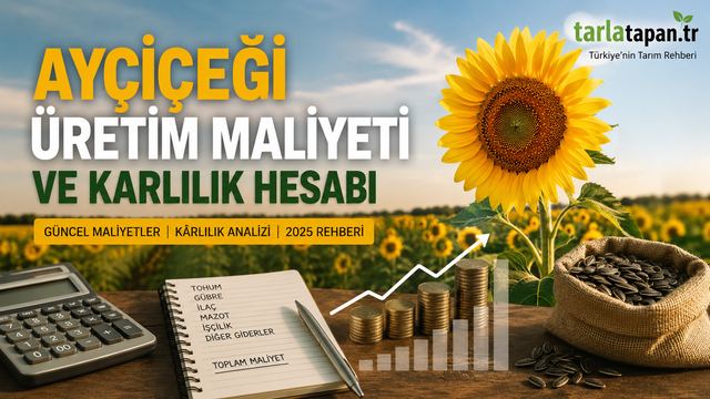 Ayçiçeği Üretim Maliyeti ve Kârlılık Hesabı