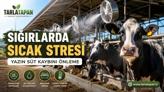 Sığırlarda Sıcak Stresi: Yazın Süt Kaybını Önleme