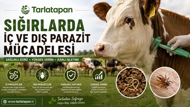 Sığırlarda İç ve Dış Parazit Mücadelesi