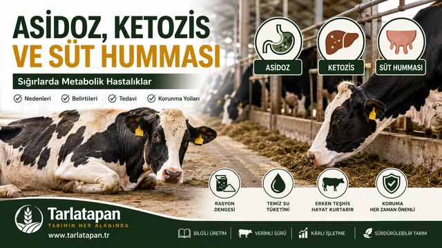 Asidoz, Ketozis ve Süt Humması: Metabolik Hastalıklar