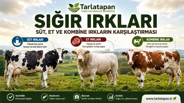 Sığır Irkları: Süt, Et ve Kombine Irkların Karşılaştırması