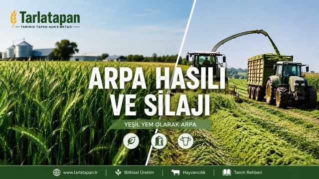 Arpa Hasılı ve Silajı: Yeşil Yem Olarak Arpa