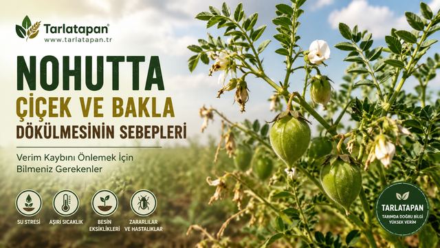 Nohutta Çiçek ve Bakla Dökülmesinin Sebepleri