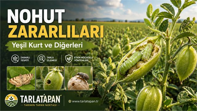 Nohut Zararlıları: Yeşil Kurt ve Diğerleri