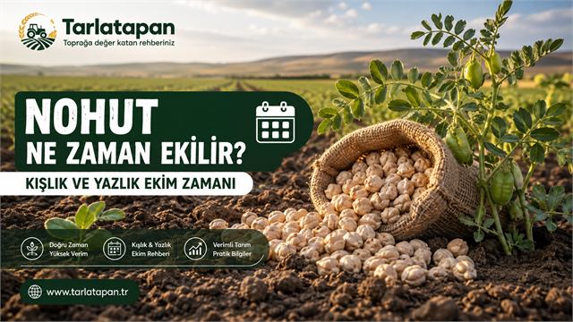 Nohut Ne Zaman Ekilir? Kışlık ve Yazlık Ekim Zamanı