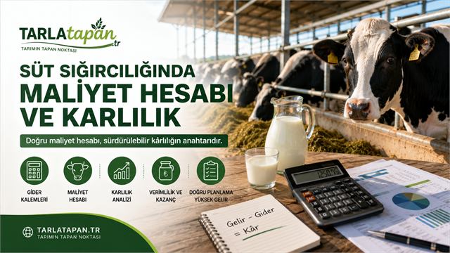 Süt Sığırcılığında Maliyet Hesabı ve Kârlılık