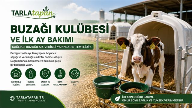 Buzağı Kulübesi ve İlk Ay Bakımı