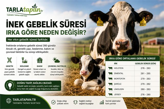 İnek Gebelik Süresi Irka Göre Neden Değişir?