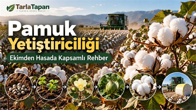 Pamuk Yetiştiriciliği: Ekimden Hasada Kapsamlı Rehber
