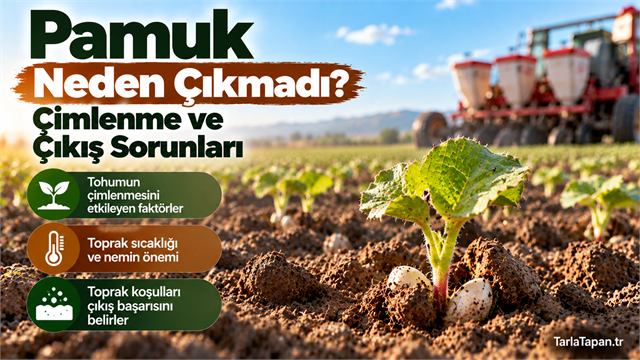 Pamuk Neden Çıkmadı? Çimlenme ve Çıkış Sorunları